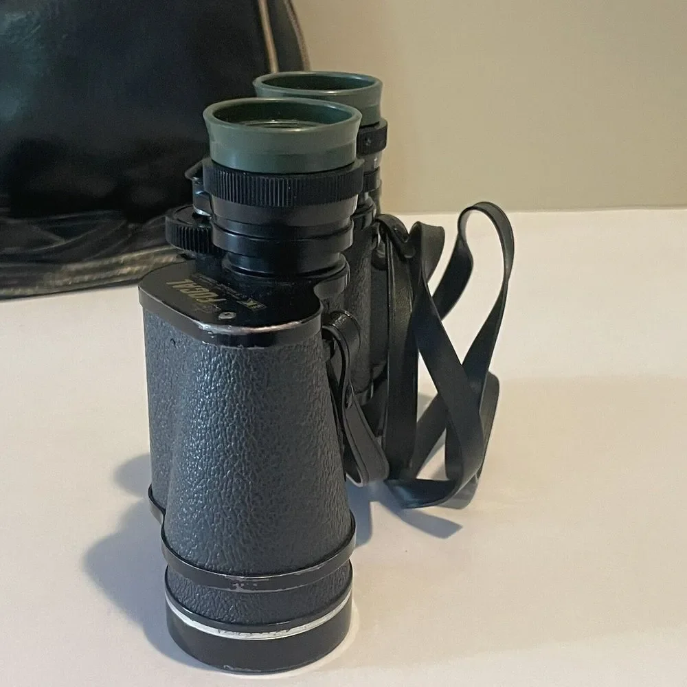 Vintage Kmart Focal Binoculars 7x35 ZWCF10 Wide‎ Angle Box Case Manual